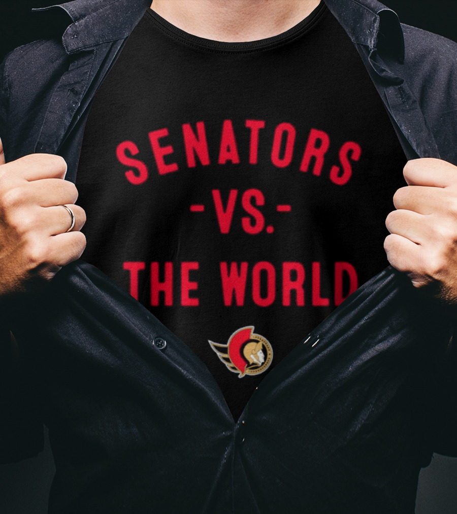 Senators Vs The World NHL 2026 Ottawa Team T-Shirt