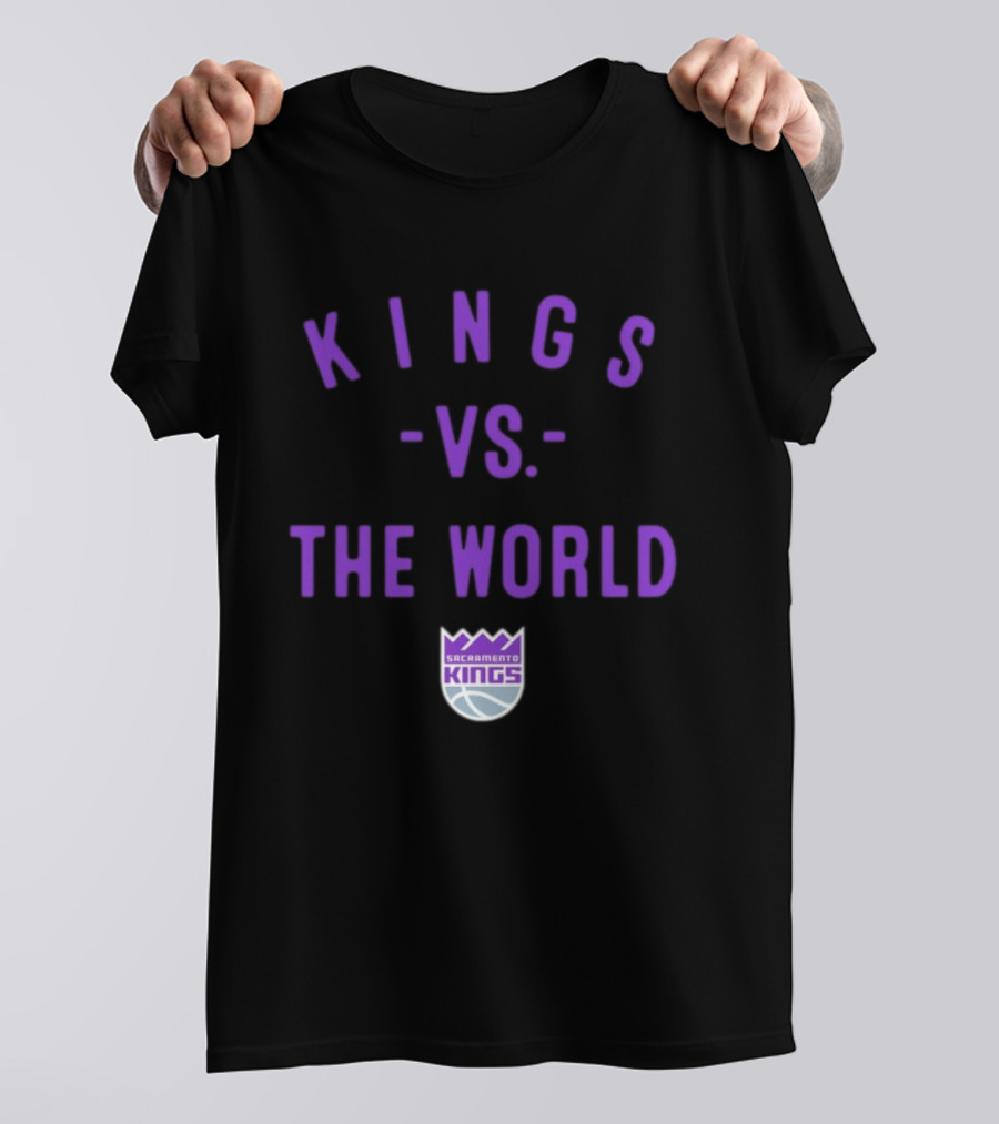 Sacramento Kings Vs The World NBA 2026 Nowbes T-Shirt