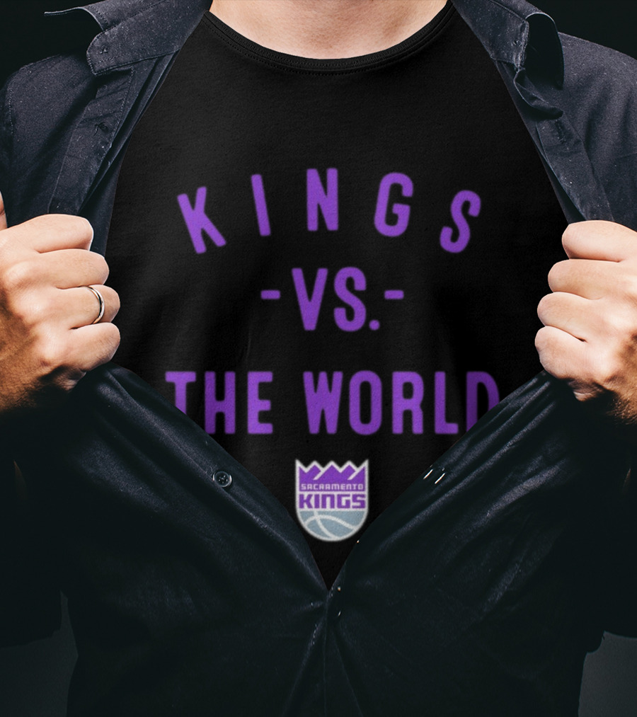 Sacramento Kings Vs The World NBA 2026 Nowbes T-Shirt