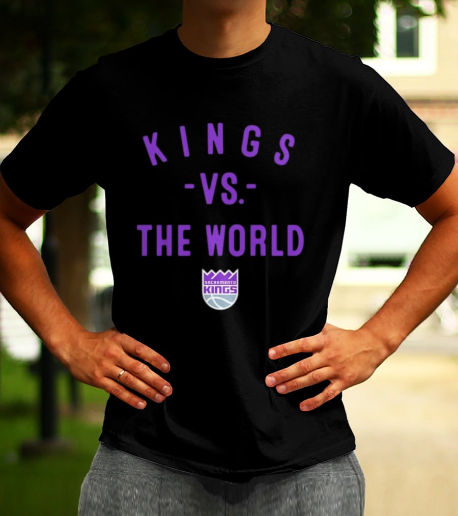 Sacramento Kings Vs The World NBA 2026 Nowbes T-Shirt