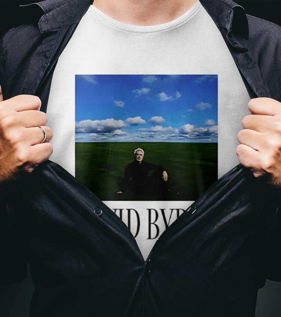 David Byrne Windows Wallpaper Meme T-Shirt