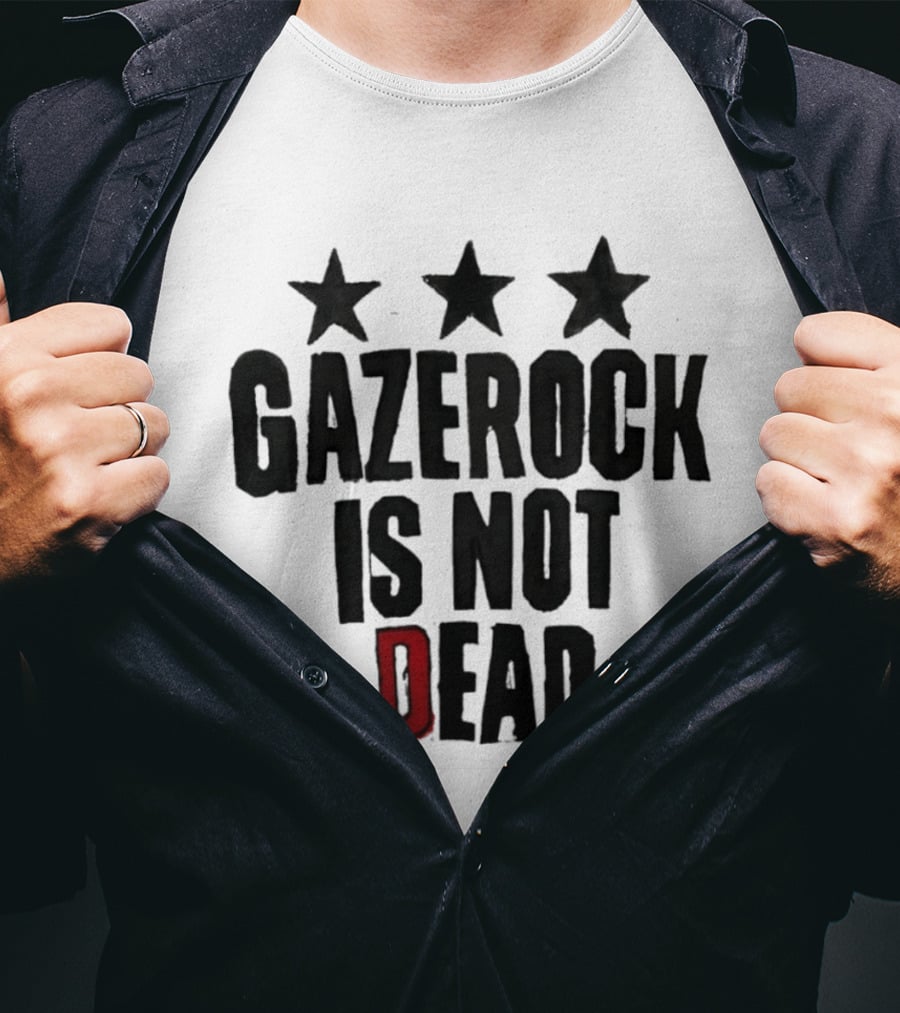 Gazerock Is Not Dead Stars T-Shirt