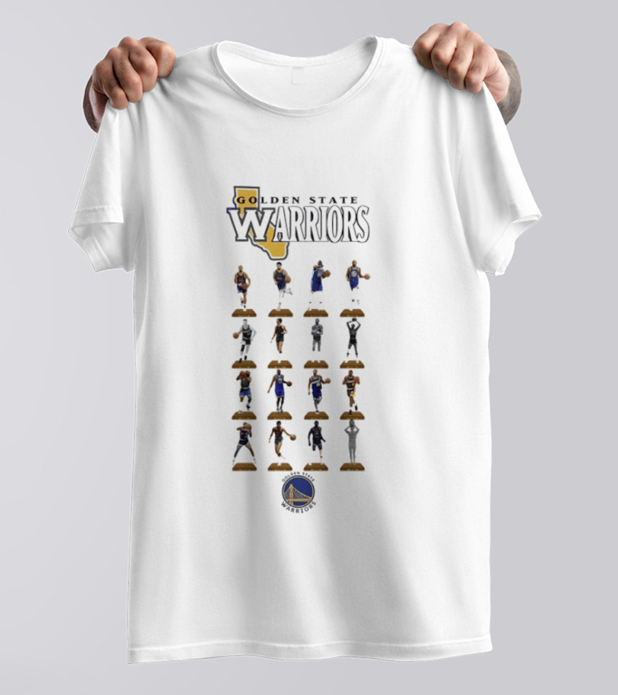 Golden State Warriors NBA Legends Moments T-Shirt