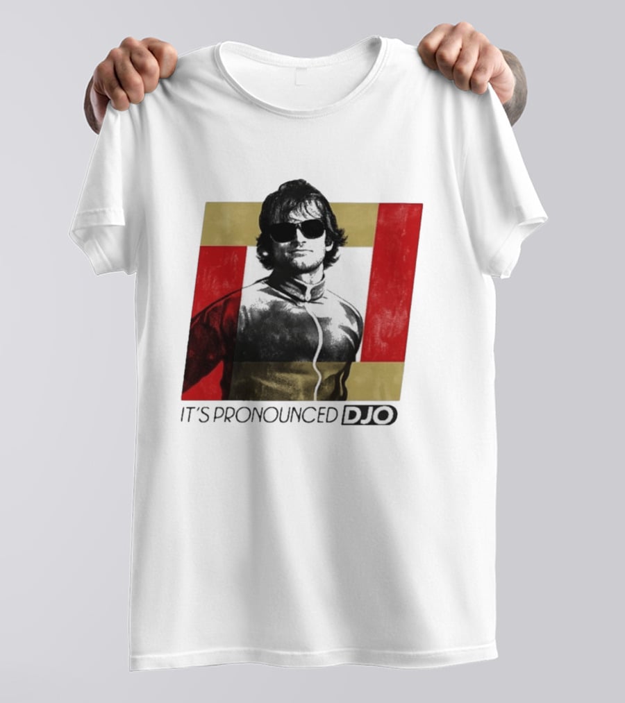 It's Pronounced Djo With Retro Style Sunglasses T-Shirt