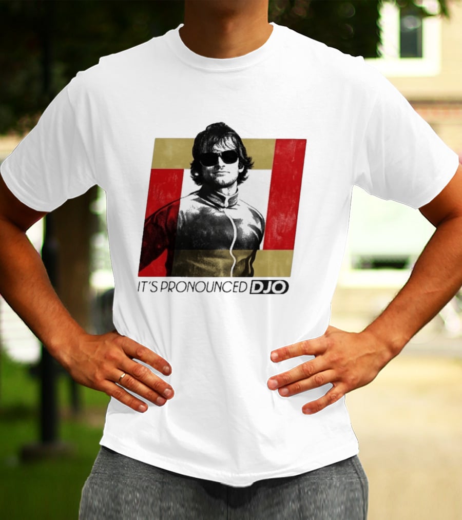 It's Pronounced Djo With Retro Style Sunglasses T-Shirt