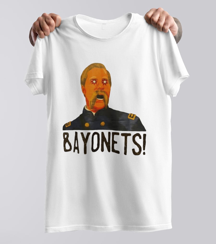 Bayonets Joshua Chamberlain Gettysburg Civil War T-Shirt