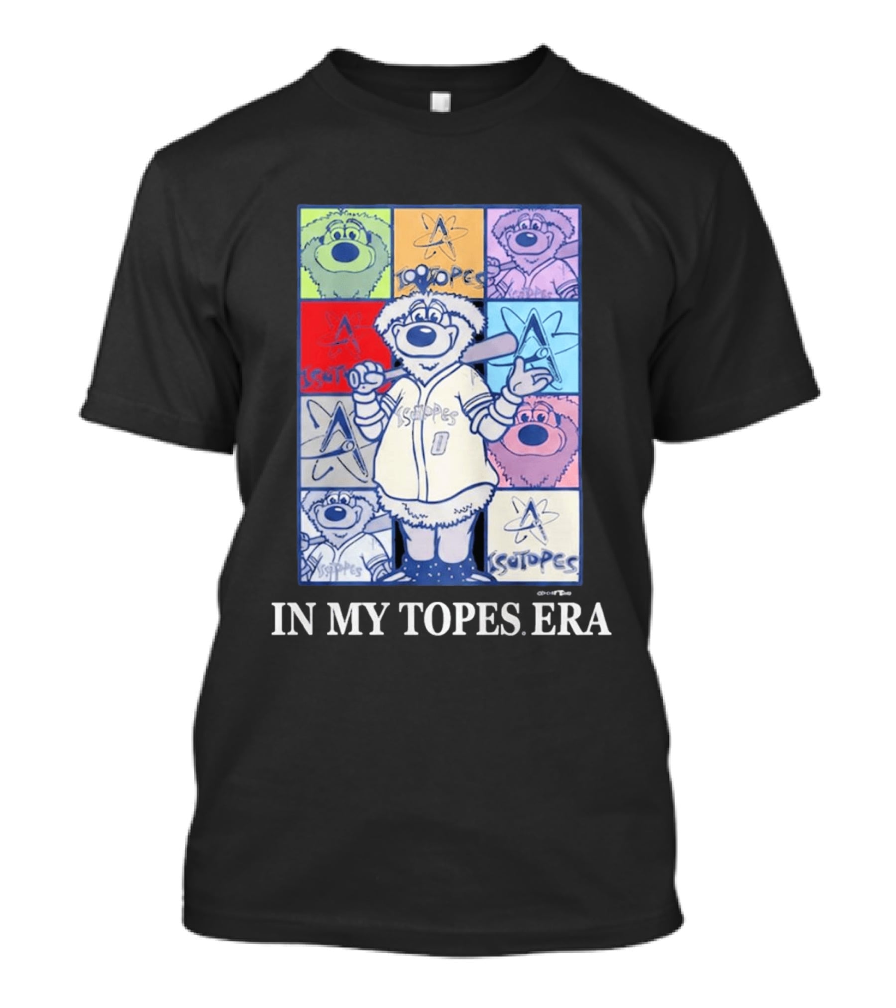 Albuquerque Isotopes Vibrant In My Topes Era T-Shirt