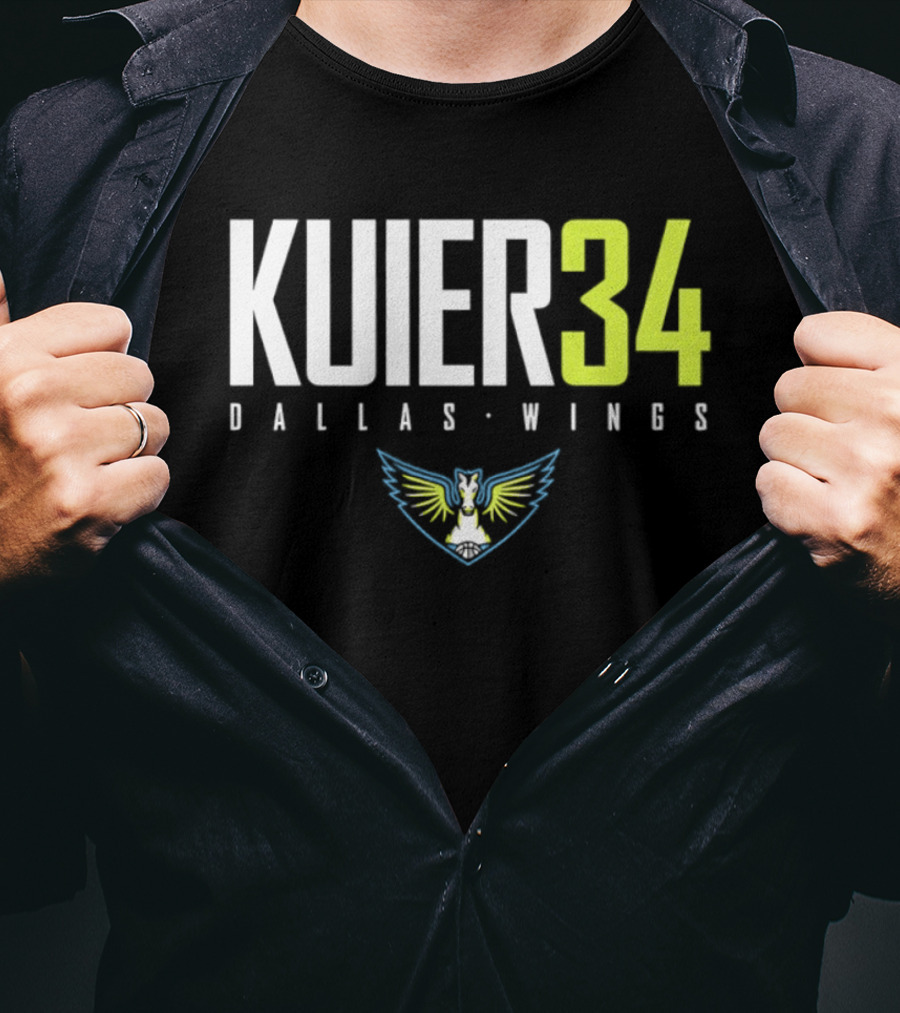 Kuier 34 Dallas Wings 2026 WNBA T-Shirt