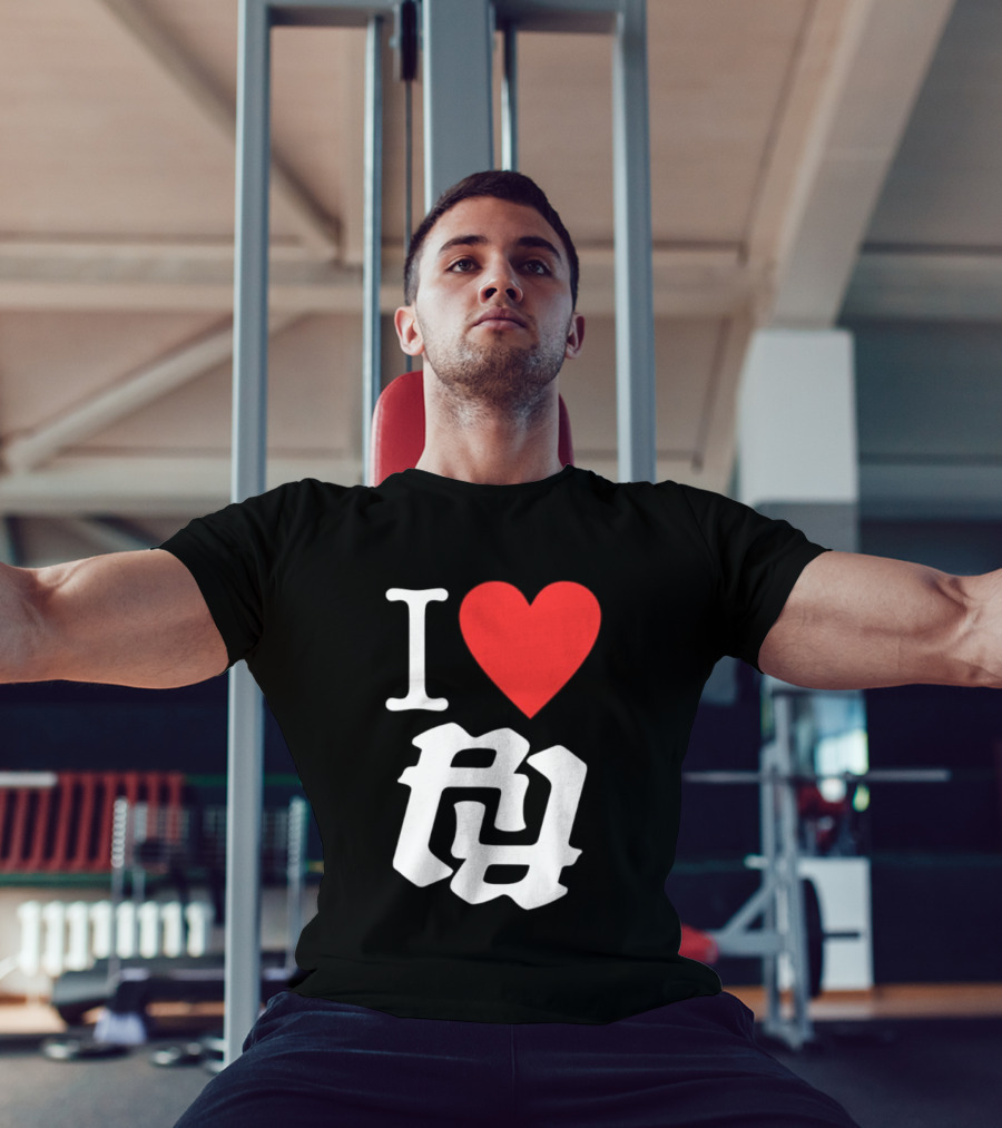 I Heart RR White T-Shirt