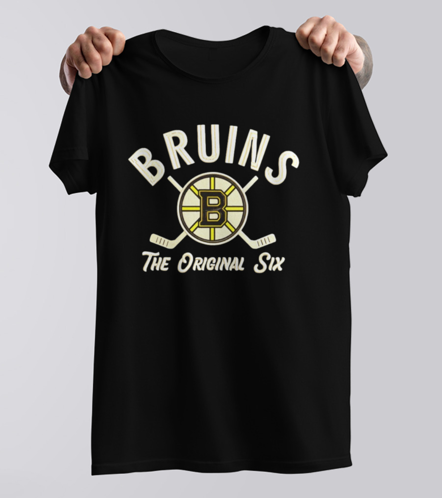 Bruins The Original Six NHL Hockey Team T-Shirt