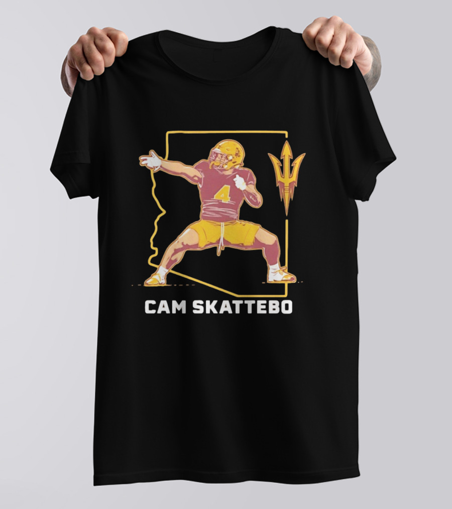 Cam Skattebo ASU Football Arizona State Sun Devils Star 2026 T-Shirt
