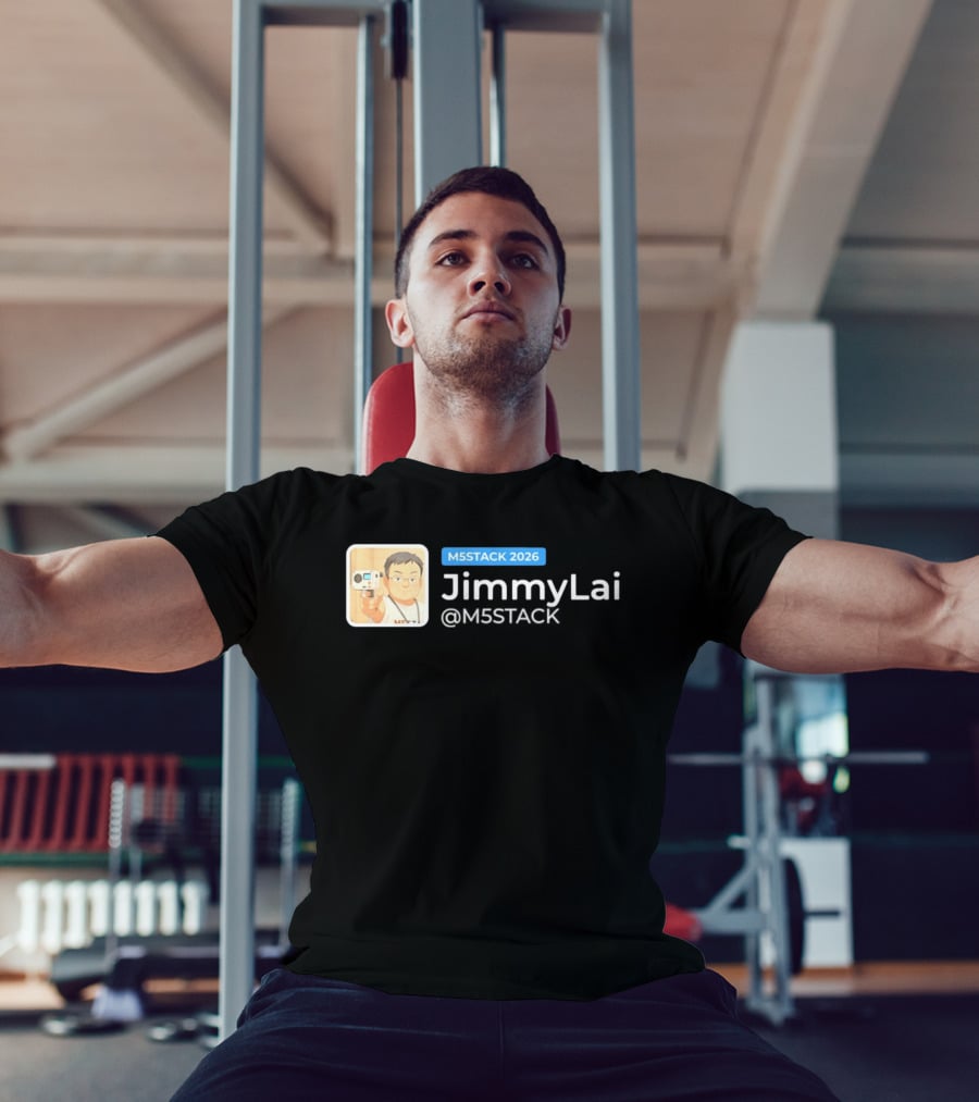 M5STACK 2026 Jimmy Lai M5Stack T-Shirt
