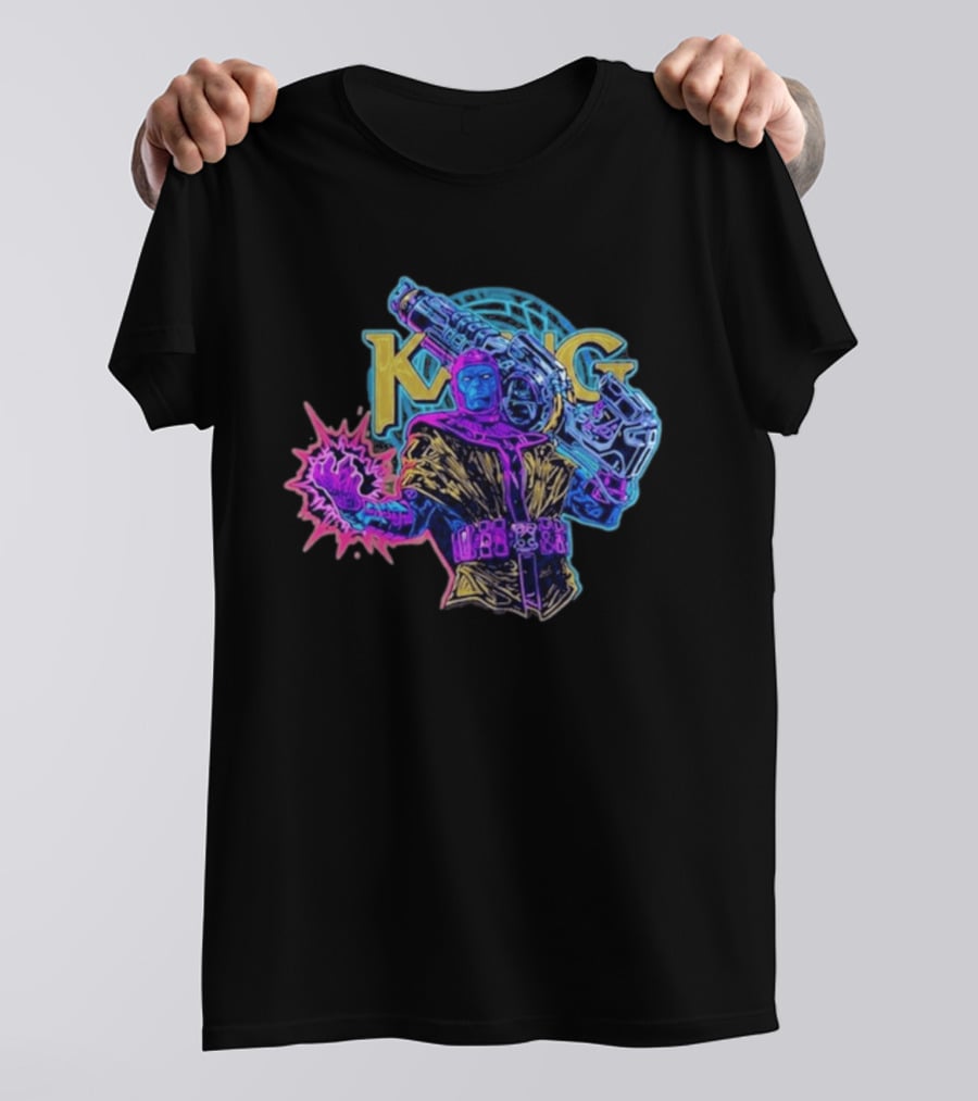 Kang The Conqueror Cinematic King Power Burst T-Shirt