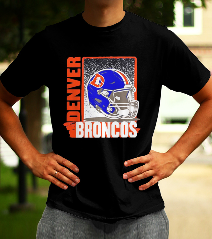 Denver Broncos 2026 Season Helmet T-Shirt