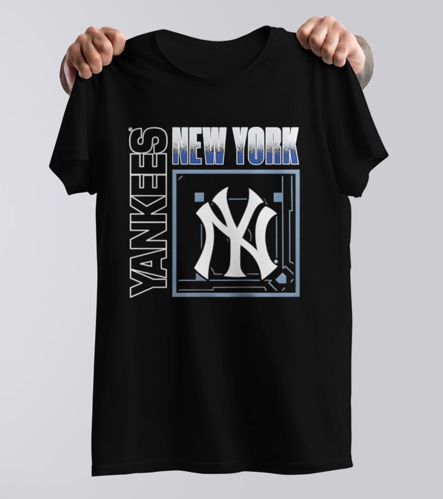 Men's New York Yankees George Lombard Jr. Black Homefield Pop Yankees T-Shirt
