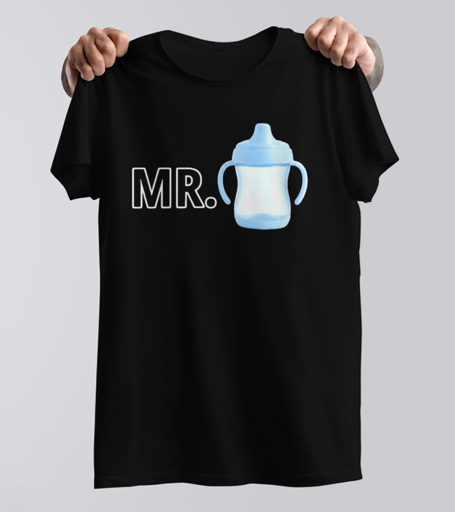 Mr. Sippy Baby Sippy Cup קרt T-Shirt