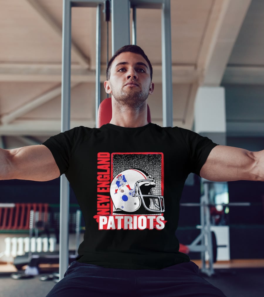 New England Patriots Vintage Helmet 2026 Season T-Shirt