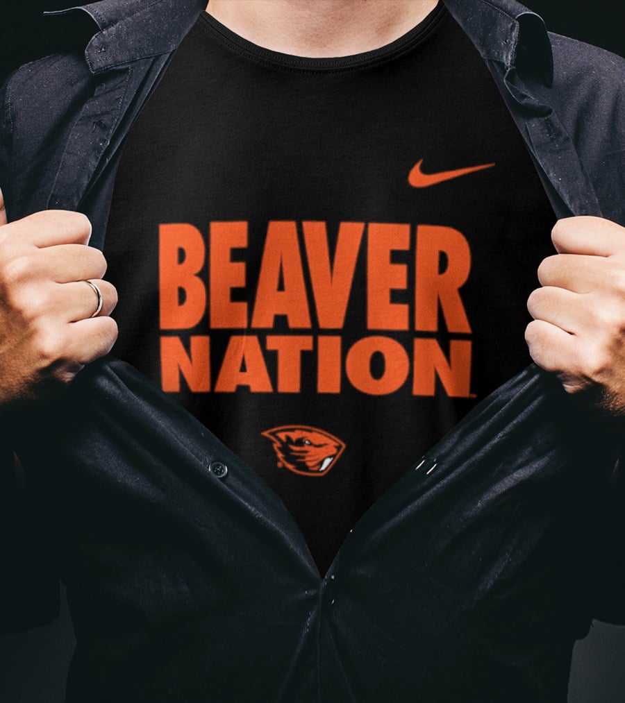 Oregon State Beavers Beaver Nation Nike T-Shirt
