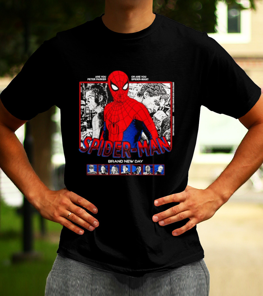 Spider Man Brand New Day Are You Peter Parker Or Are You Spider Man T-Shirt