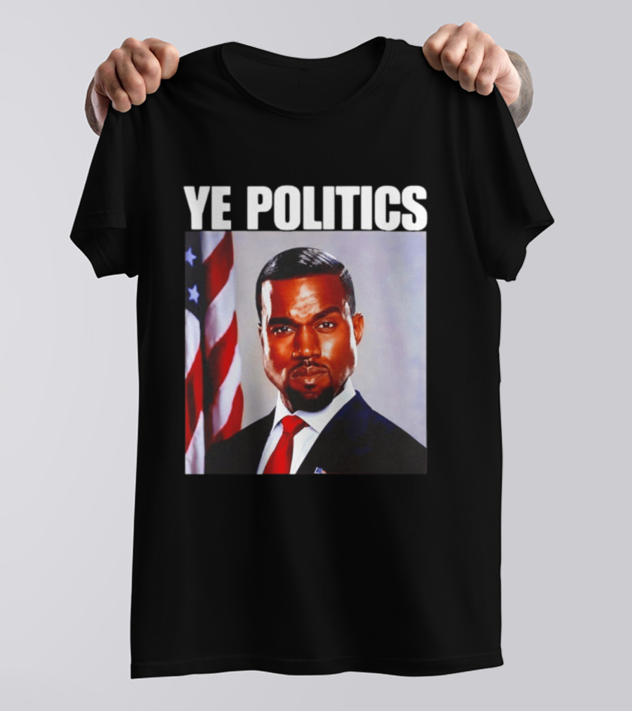 Ye Politics Kanye West American Flag T-Shirt