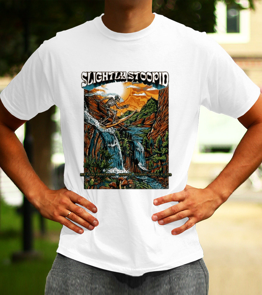 Slightly Stoopid Red Rocks Amphitheatre Morrison Colorado August 8 2026 T-Shirt