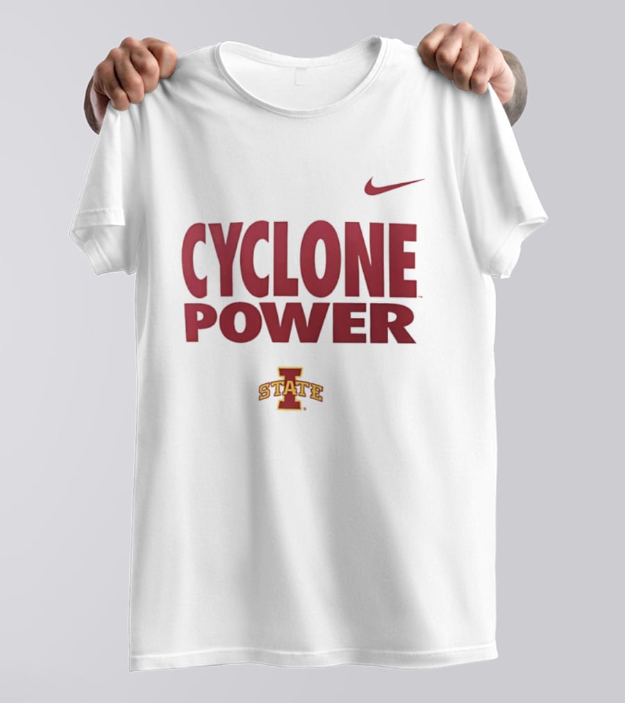 Cyclone Power Iowa State Nike Sports Fan Gear T-Shirt