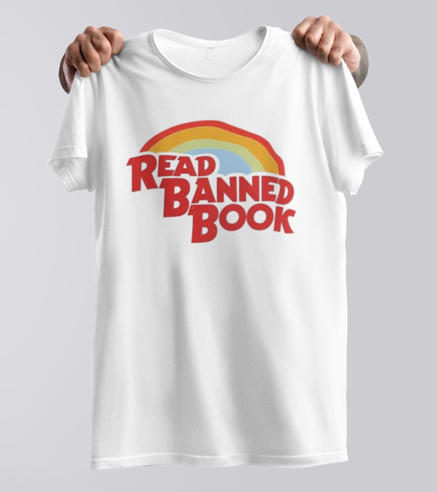 Read Banned Book Rainbow T-Shirt
