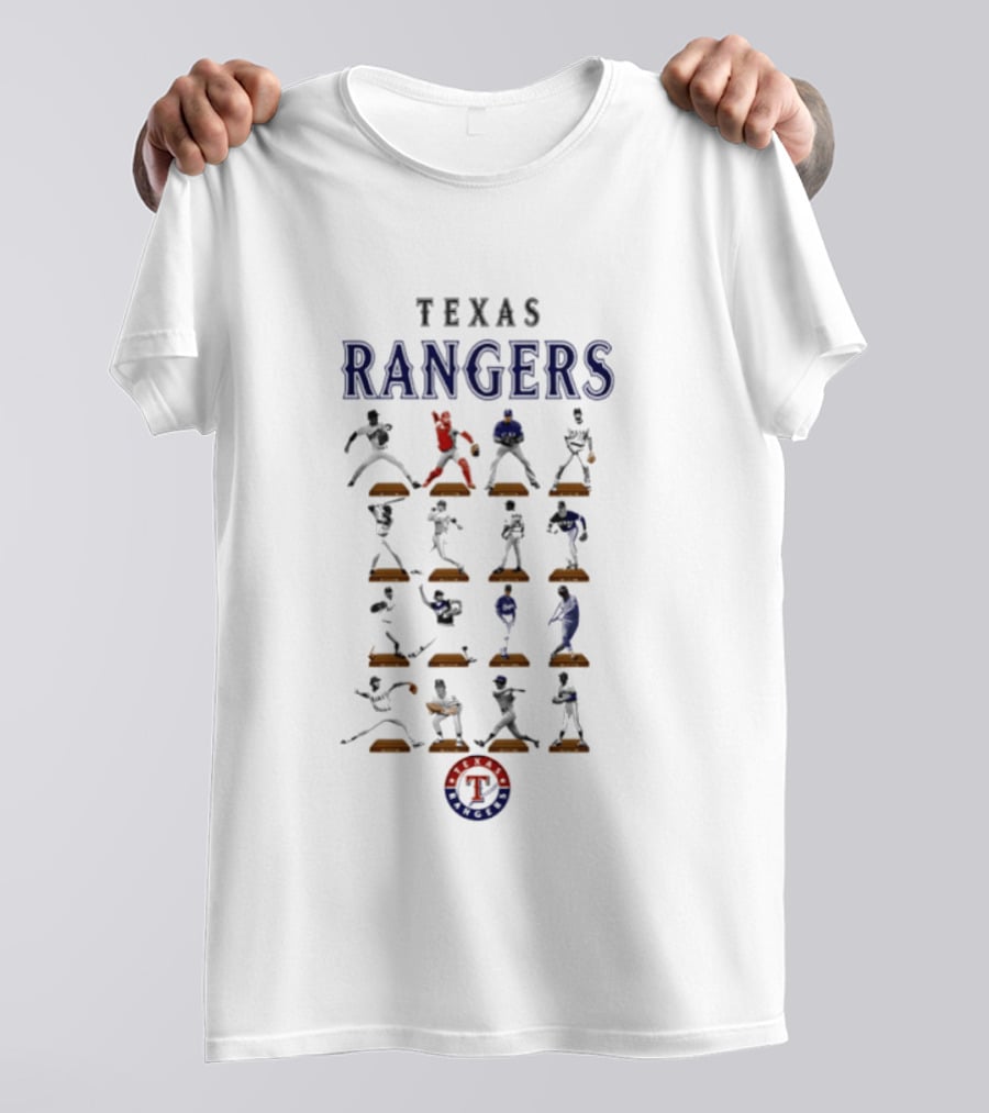 Texas Rangers Baseball Legends Hall Of Fame Moments MLB T-Shirt