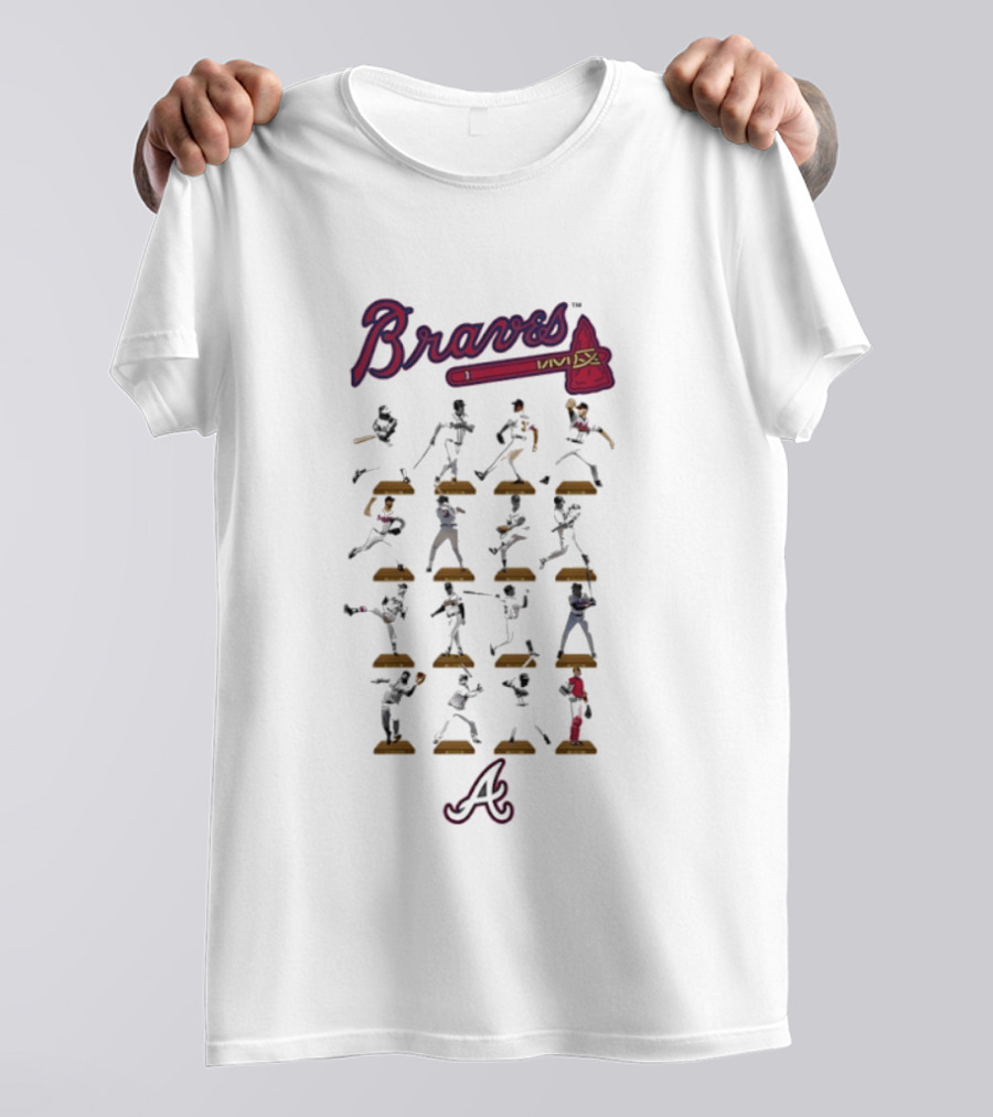 Braves Legends Hall Of Fame MLB Baseball Iconic Moments T-Shirt