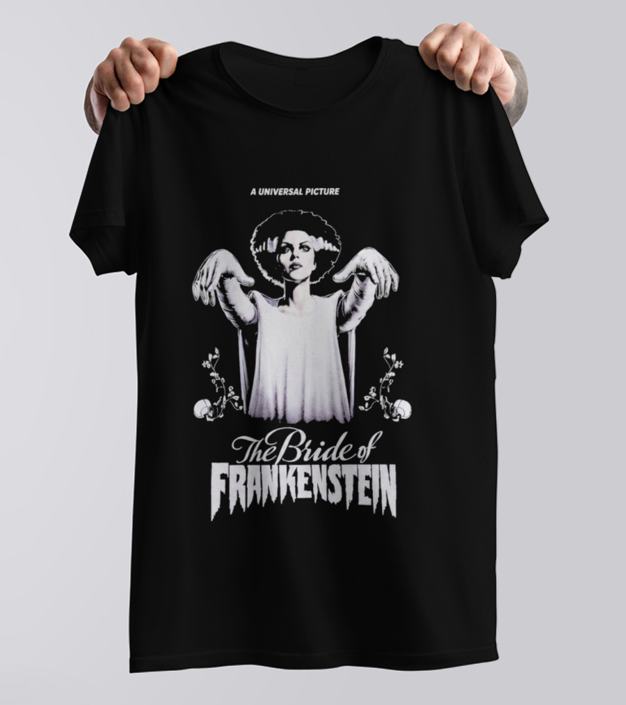 A Universal Picture The Bride Of Frankenstein Purple T-Shirt