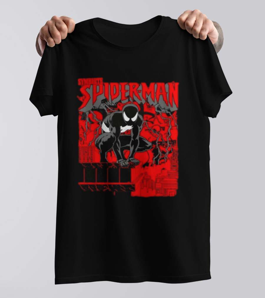 Symbiote Spider Man Marvel Venom Black Suit Comic T-Shirt