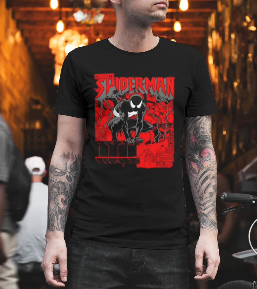 Symbiote Spider Man Marvel Venom Black Suit Comic T-Shirt