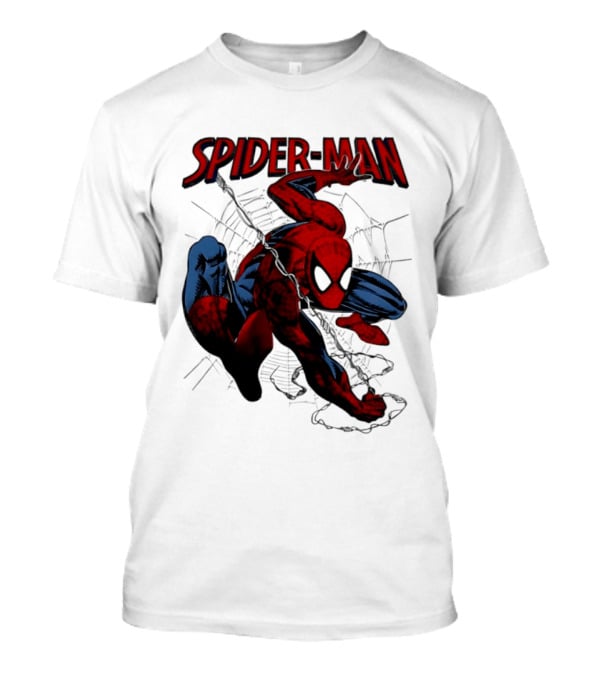 SPIDER MAN Marvel Superhero Man Spider Peter Parker Web Slinger T-Shirt