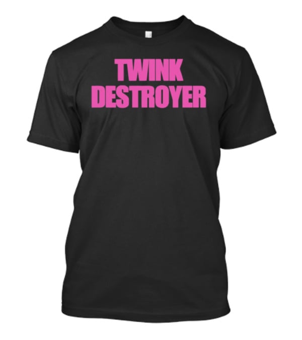 Twink Destroyer Bold Pink T-Shirt