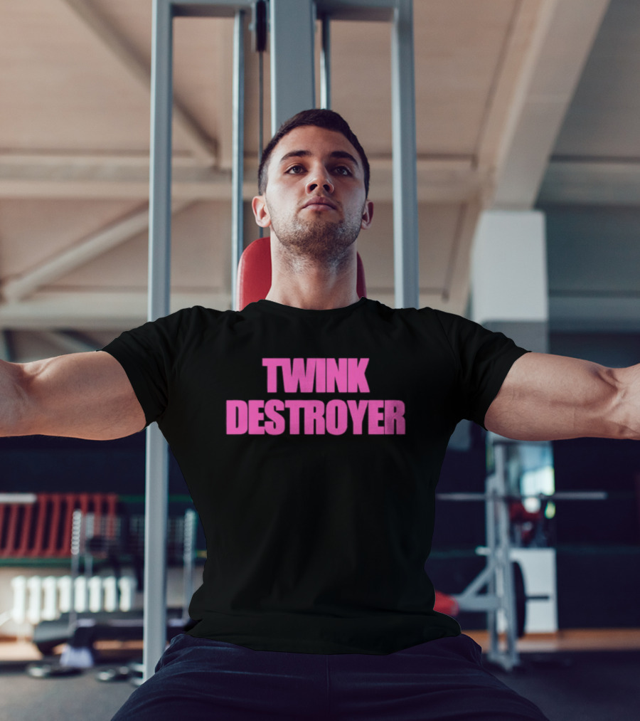 Twink Destroyer Bold Pink T-Shirt
