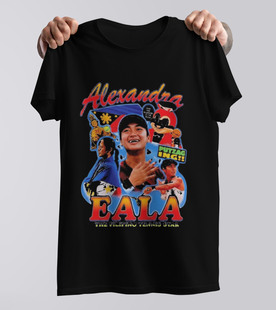 Alexandra Eala Filipino Tennis Star Putzag Ing! T-Shirt