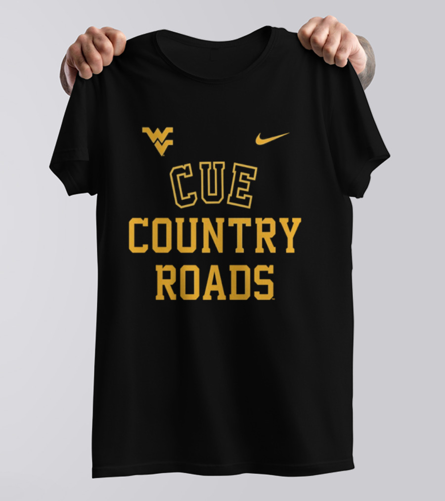 West Virginia Mountaineers CUE COUNTRY ROADS Nike T-Shirt