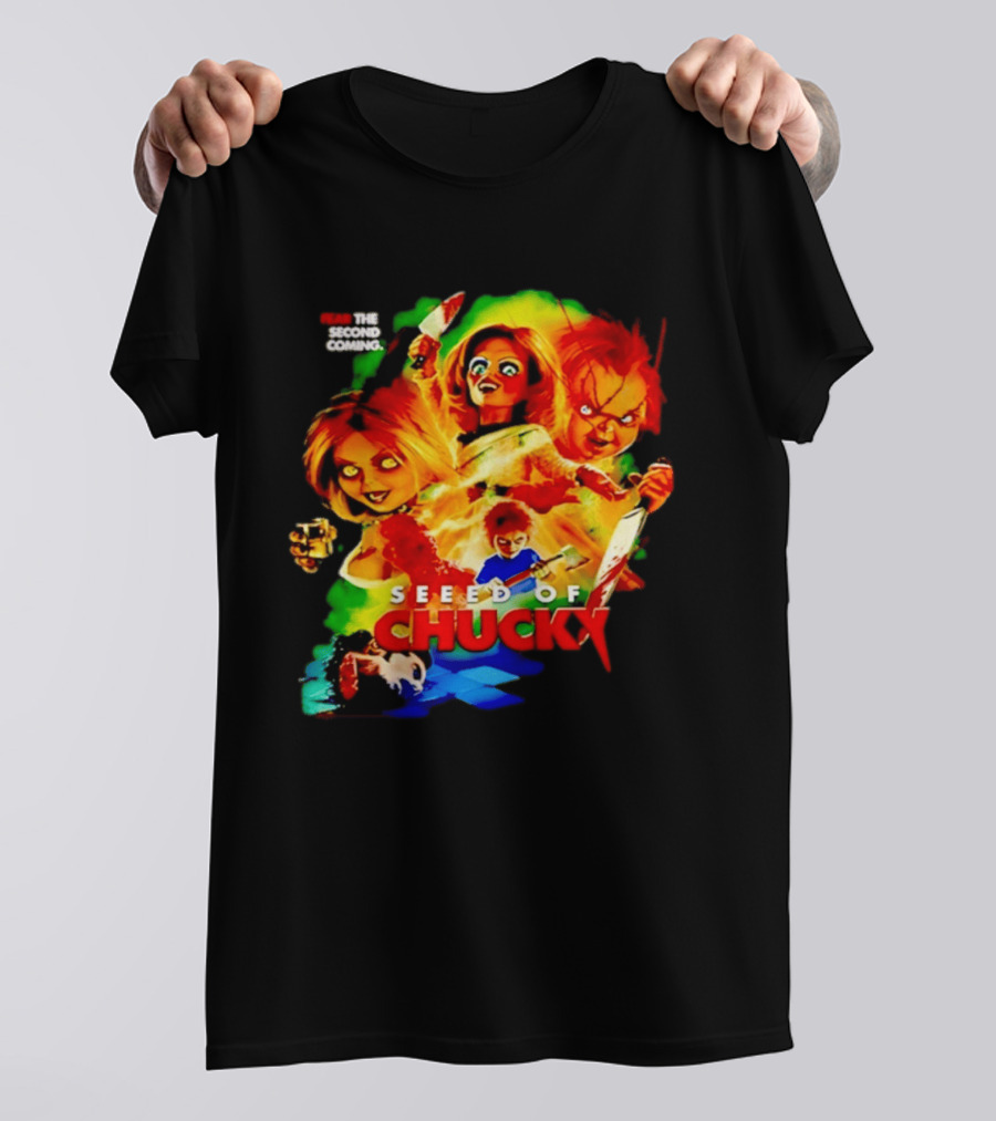 Fear The Second Coming Seed Of Chucky Chucky And Tiffany T-Shirt