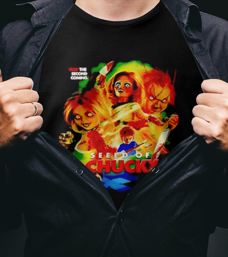 Fear The Second Coming Seed Of Chucky Chucky And Tiffany T-Shirt