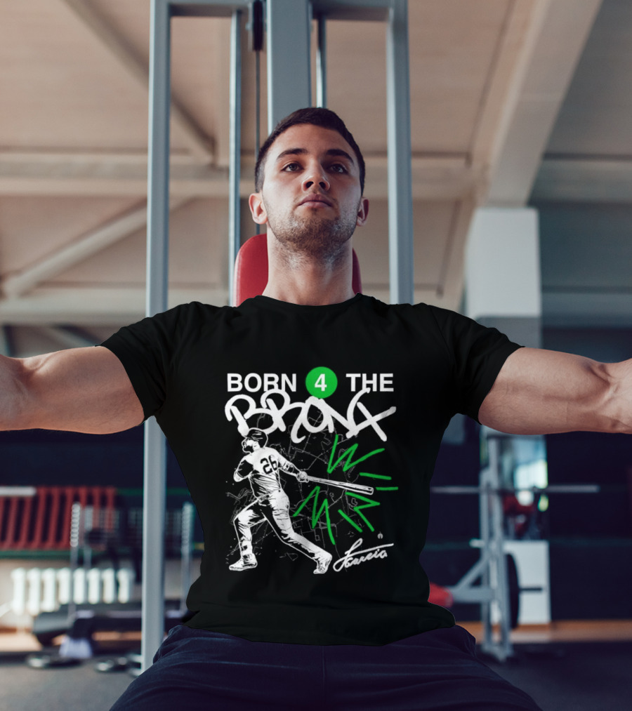 Born 4 The Bronx New York Yankees Luis Garcia Jr. Sports T-Shirt