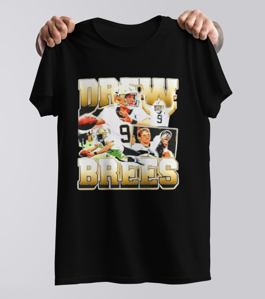 Drew Brees 9 New Orleans Saints Legend T-Shirt