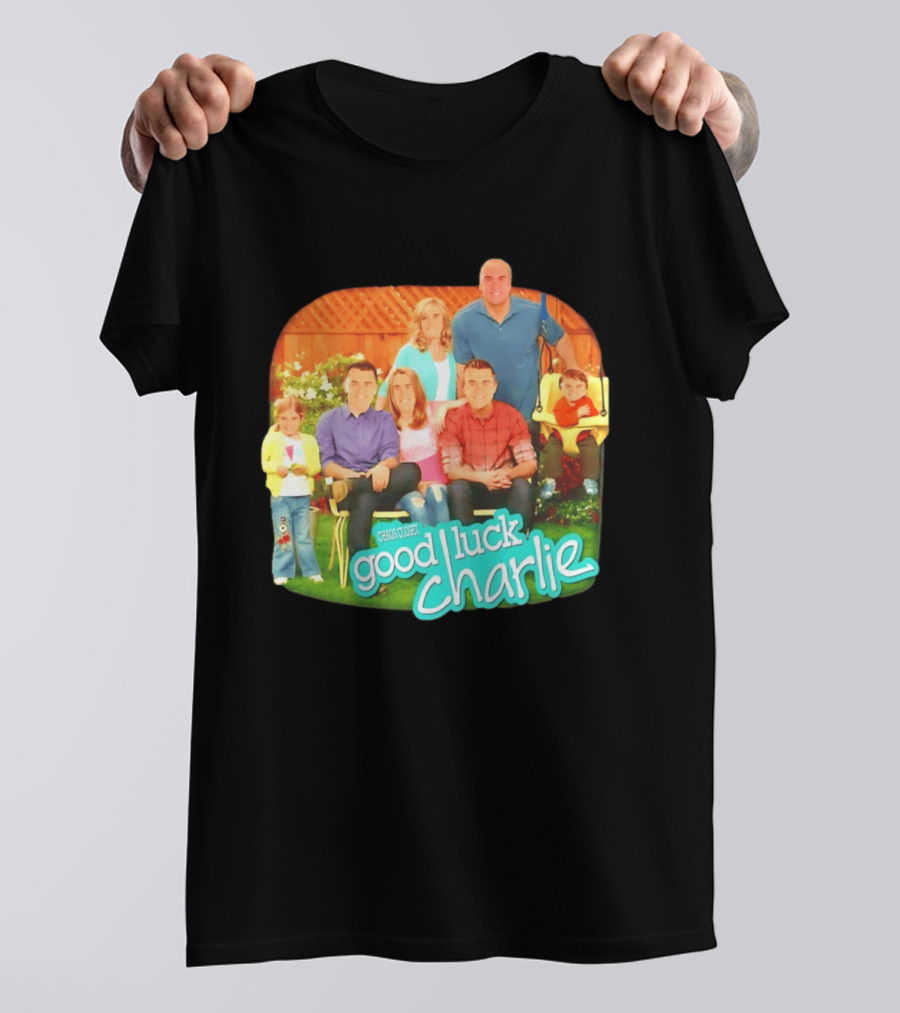 Chaos Closet Good Luck Charlie Family Parody Kirk Charlie T-Shirt