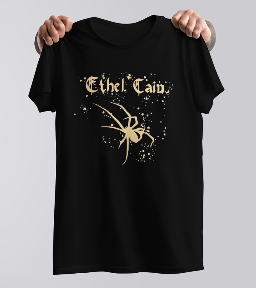 Ethel Cain Yellow Spider Gothic T-Shirt