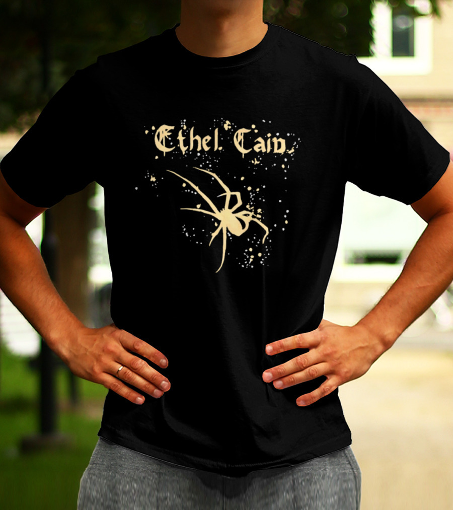 Ethel Cain Yellow Spider Gothic T-Shirt
