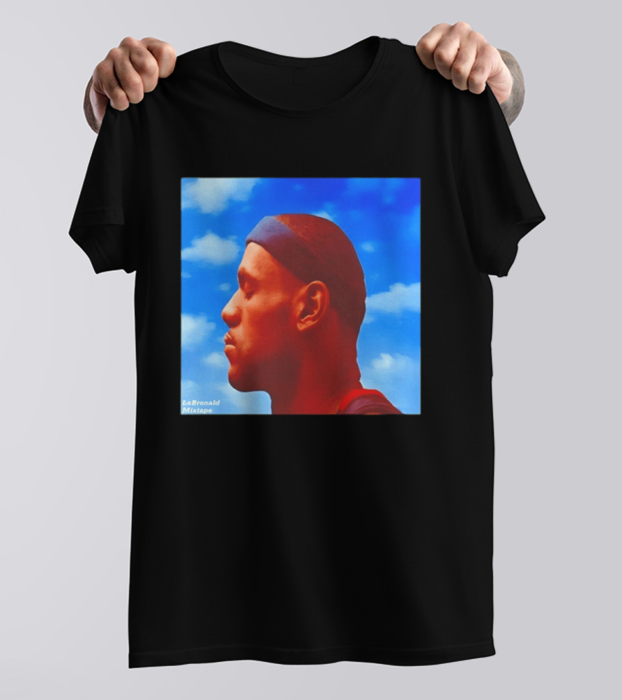 LeBron James LeBronald Mixtape Nothing Was LeSame Los Angeles Lakers Sky T-Shirt