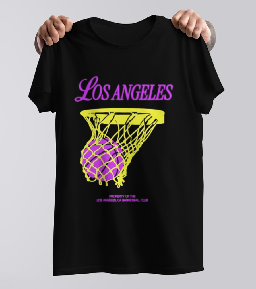 Los Angeles Basketball Club Property Los Angeles CA T-Shirt