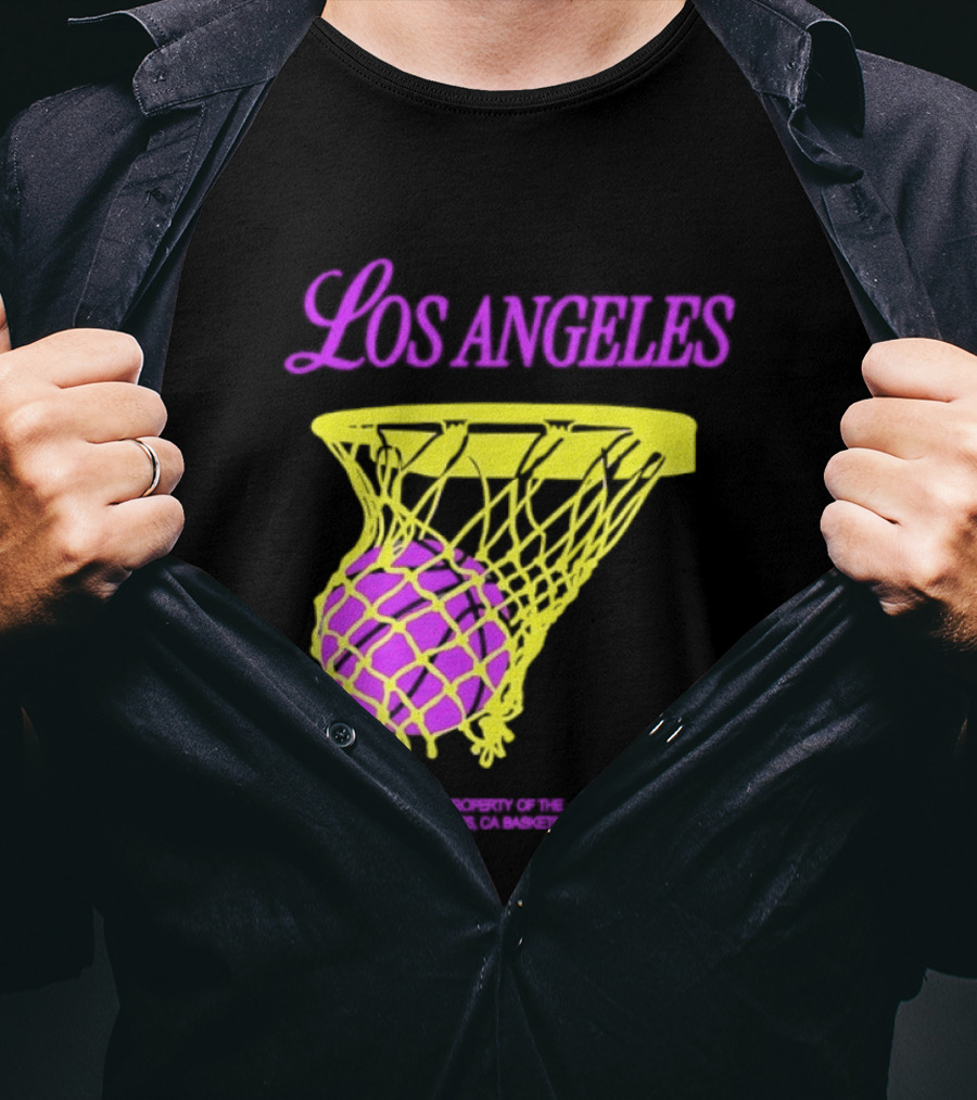 Los Angeles Basketball Club Property Los Angeles CA T-Shirt