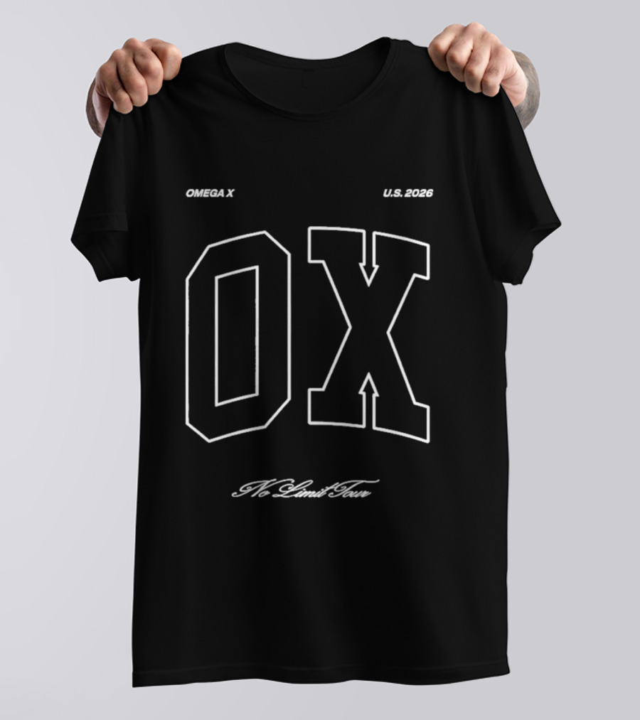 Omega X OX US 2026 No Limit Tour T-Shirt