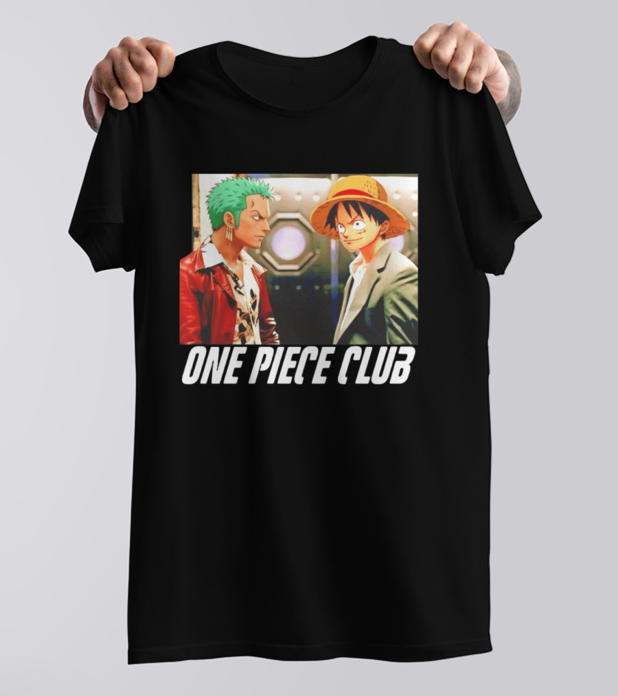 One Piece Club Roronoa Zoro Monkey D Luffy T-Shirt