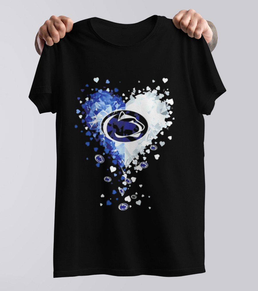 Penn State Nittany Lions 2026 NCAA Heart Diamond T-Shirt